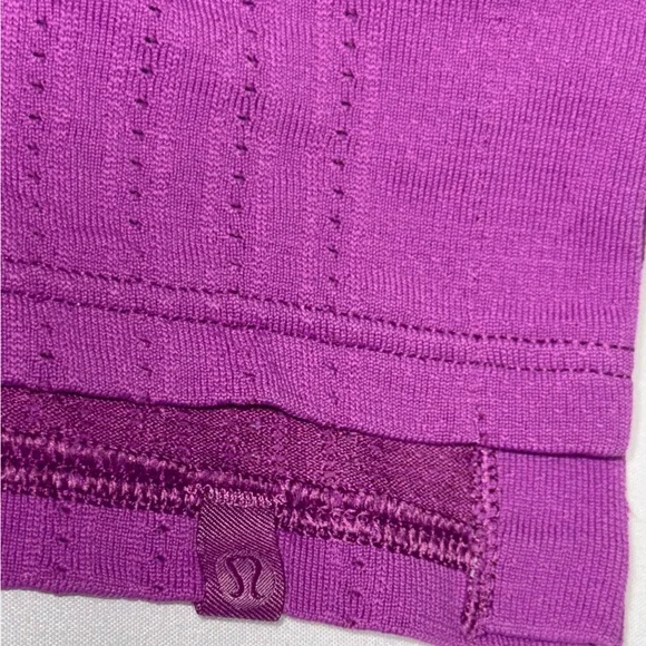lululemon athletica Vibrant Purple Muscle Tee - Picture 2 of 2
